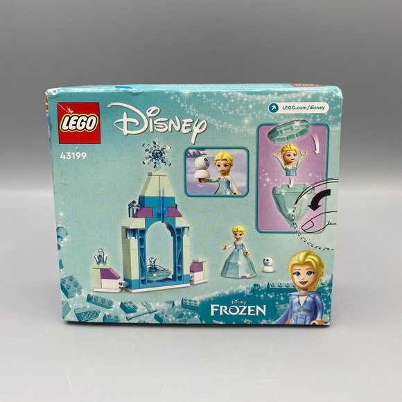 Lego Disney Frozen Sets Elsa Castle Courtyard 43199 Bruni Salamander 43186 Gifts - Picture 2 of 5